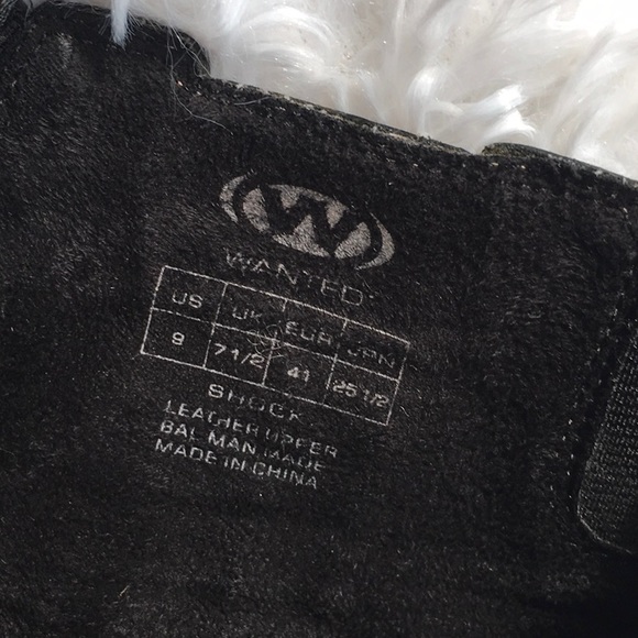 Wanted Leather Upper Ankle Boot. - Picture 11 of 16